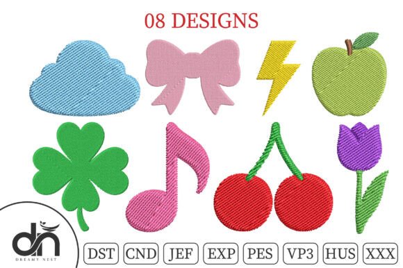 8 Mini Cute Shapes: A Holiday Embroidery Review