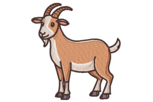 Farm Goat Embroidery: A Review for Handmade Gifts