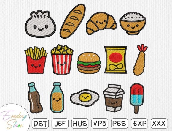 Kawaii Food Drink Patches: An Etsy Seller Review