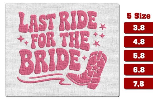 Last Ride for the Bride: Western Holiday Embroidery