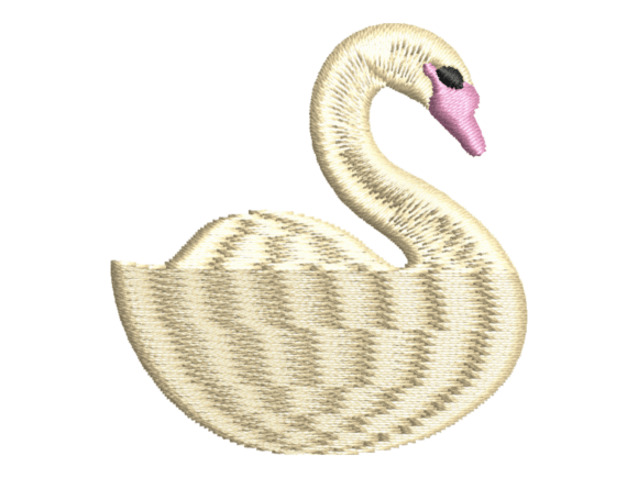 Minimal White Swan Embroidery: A Designer Review