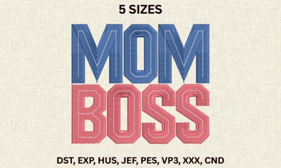 Mom Boss DST PES Pattern: A Designer's Review