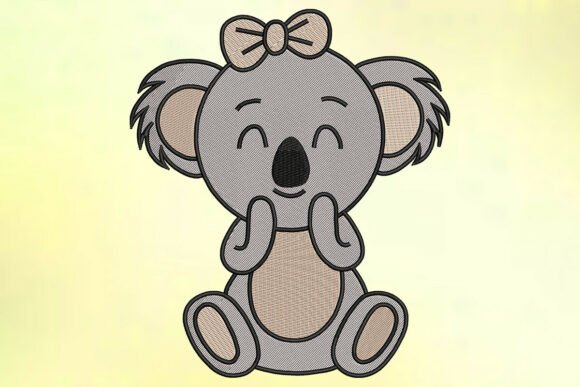 Shy Koala Embroidery Design: A Seller’s Review
